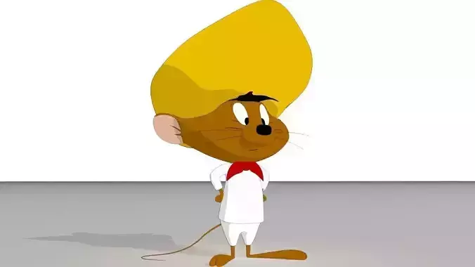 Speedy Gonzales 3D model