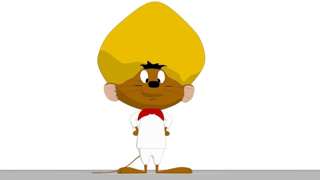 Speedy Gonzales 3D model_2
