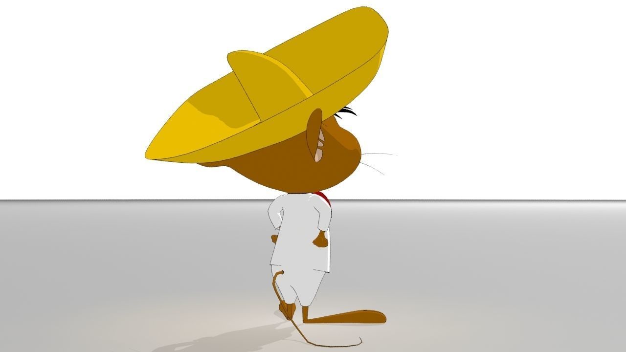 Speedy Gonzales 3D model_5