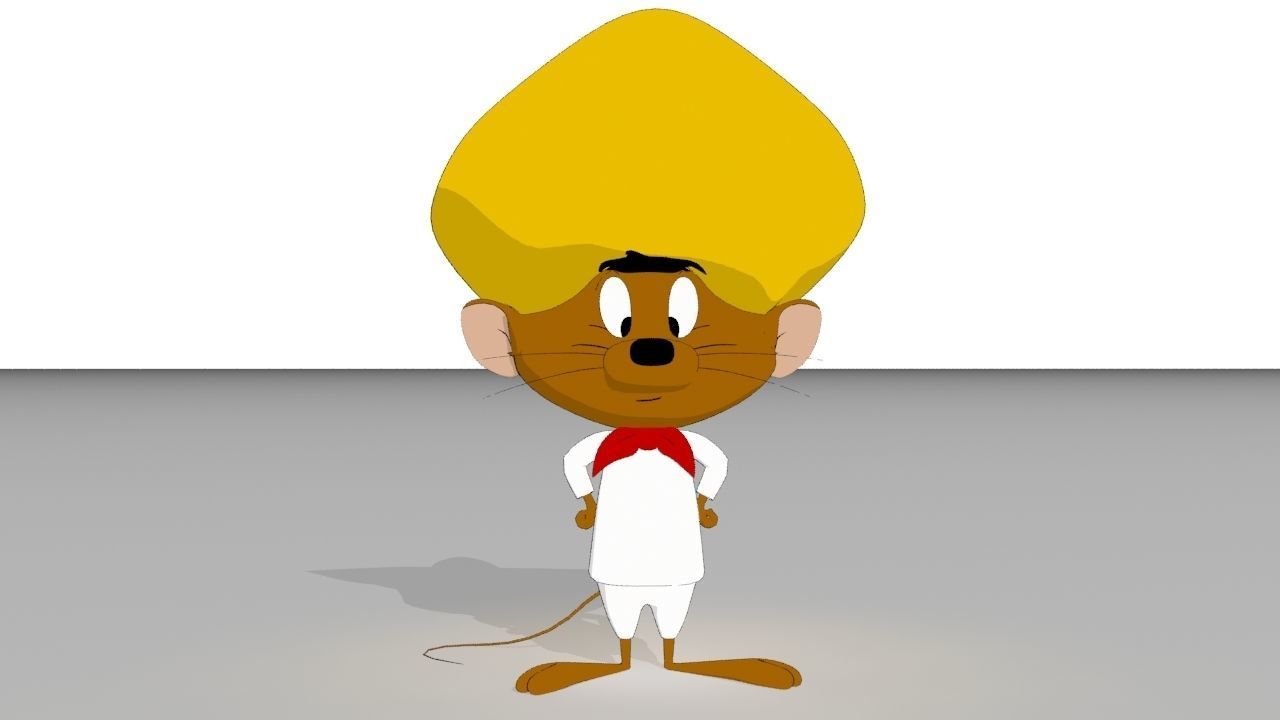 Speedy Gonzales 3D model_4