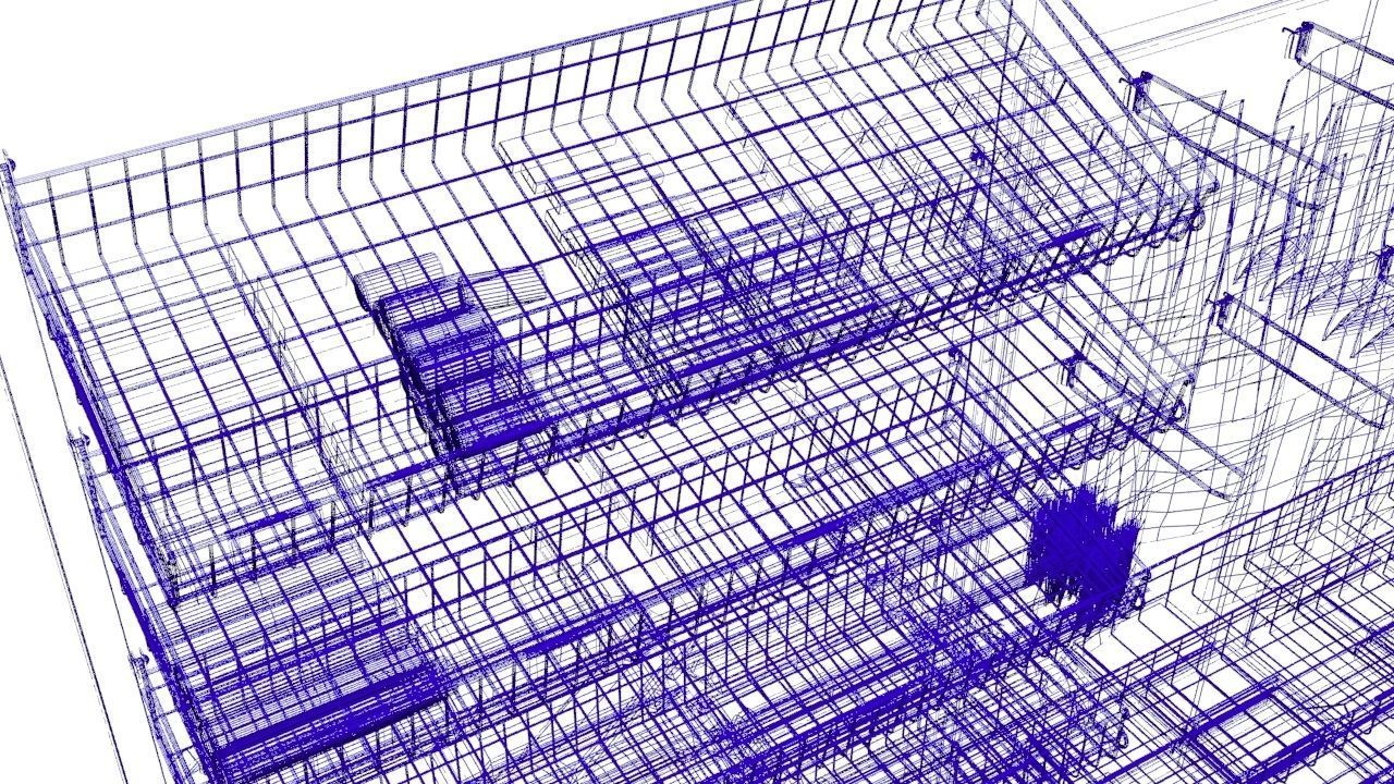 candy rack 3D model_7