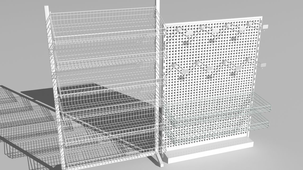 candy rack 3D model_10