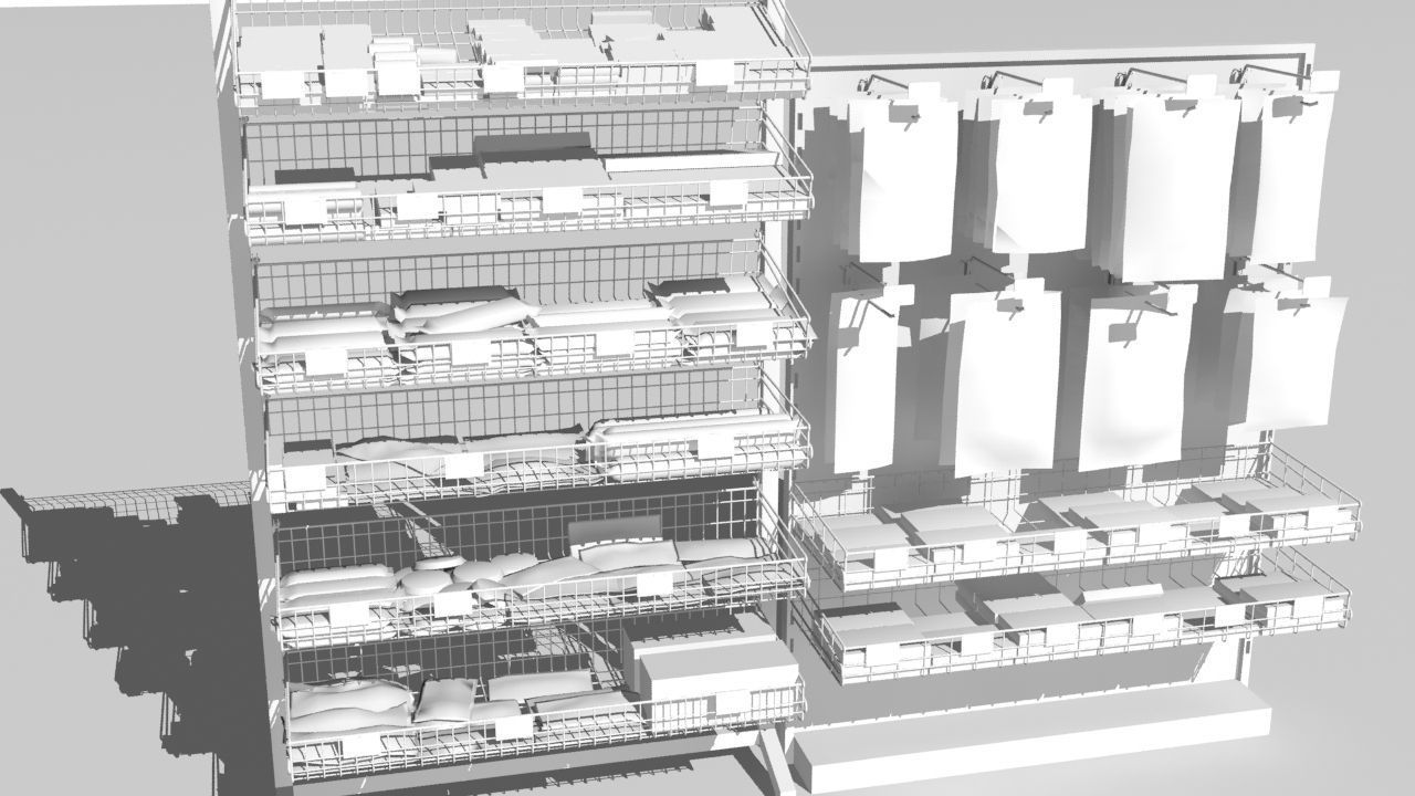 candy rack 3D model_12
