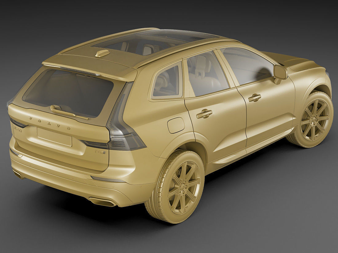 Volvo XC60 2018 3D model_16
