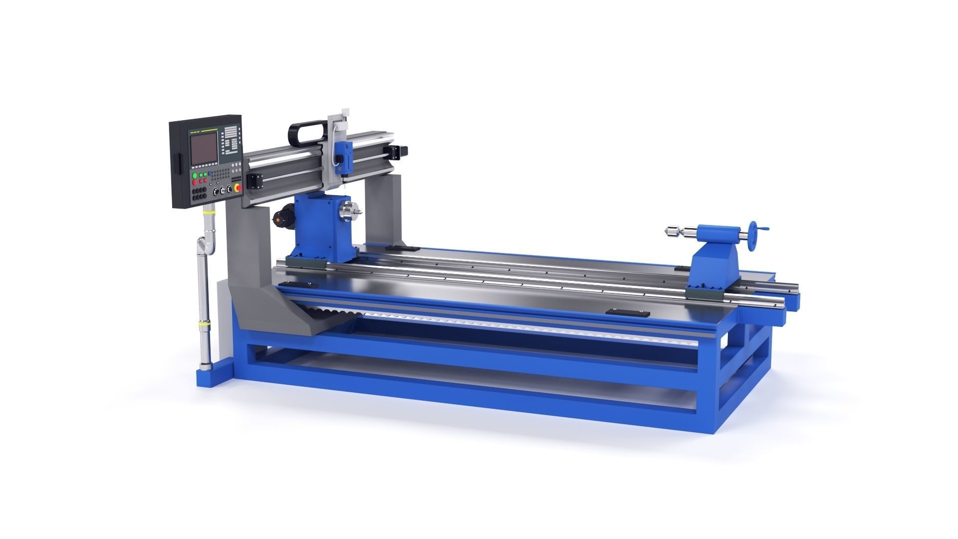 Milling machine cnc 3D model_11