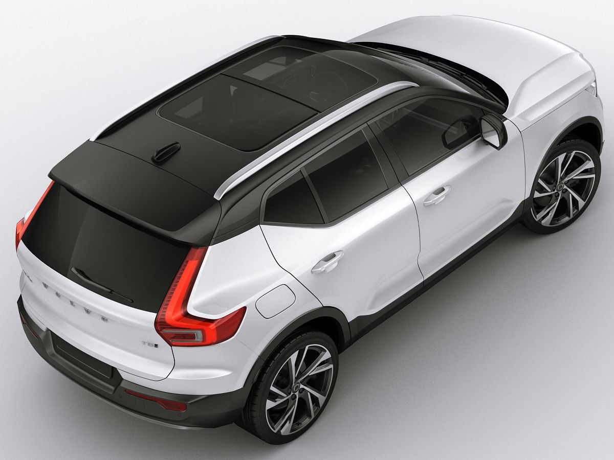 Volvo XC40 2018 3D model_6