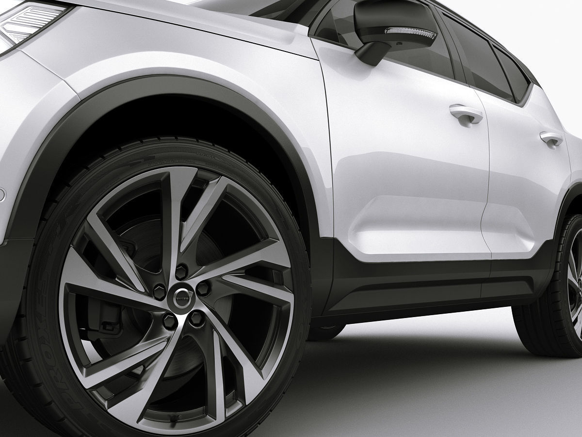 Volvo XC40 2018 3D model_9