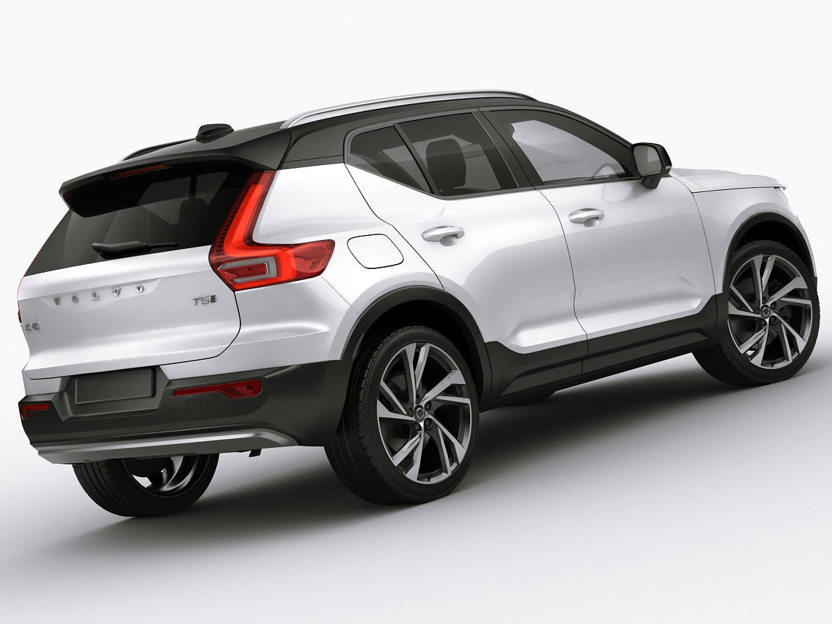 Volvo XC40 2018 3D model_8