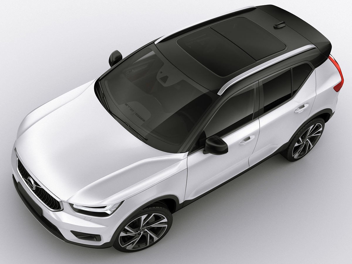 Volvo XC40 2018 3D model_5