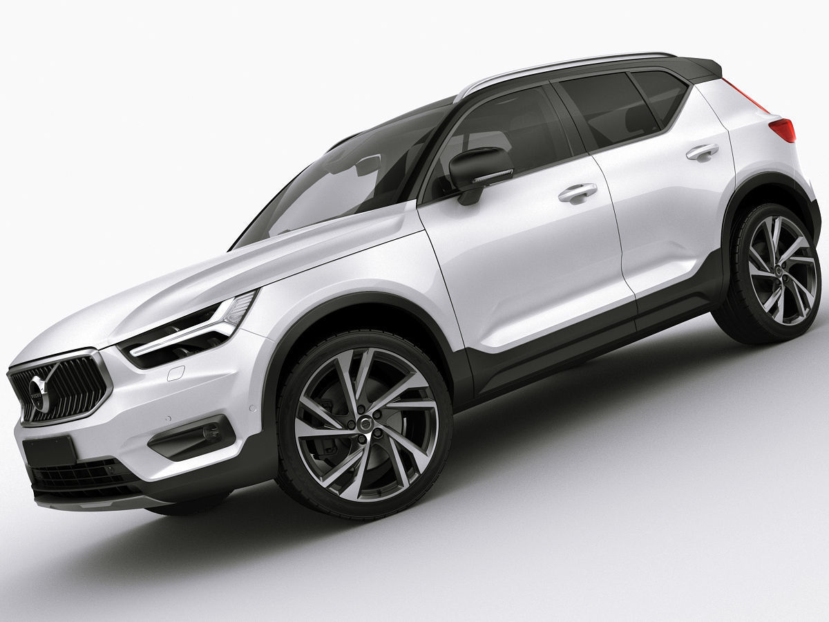 Volvo XC40 2018 3D model_7