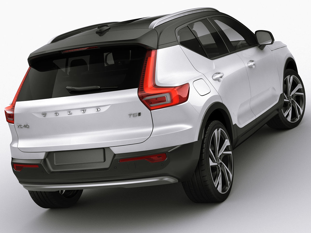 Volvo XC40 2018 3D model_1
