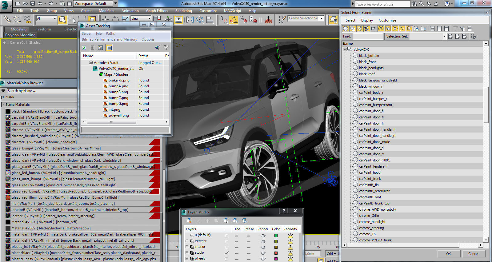 Volvo XC40 2018 3D model_22