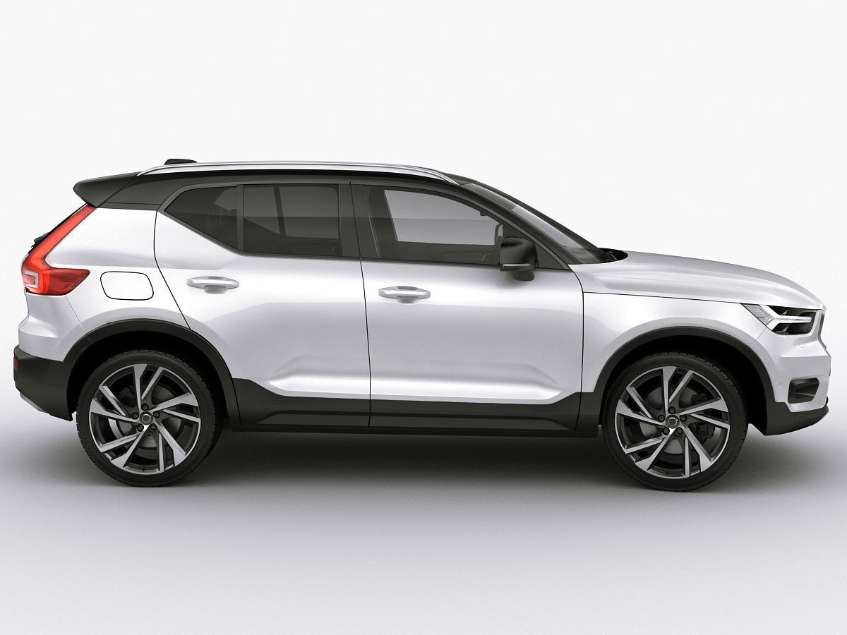 Volvo XC40 2018 3D model_2