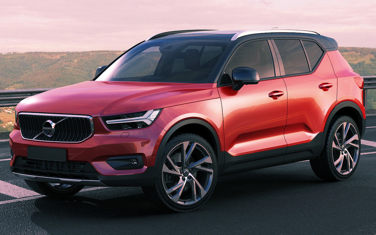 Volvo XC40 2018 3D model_13