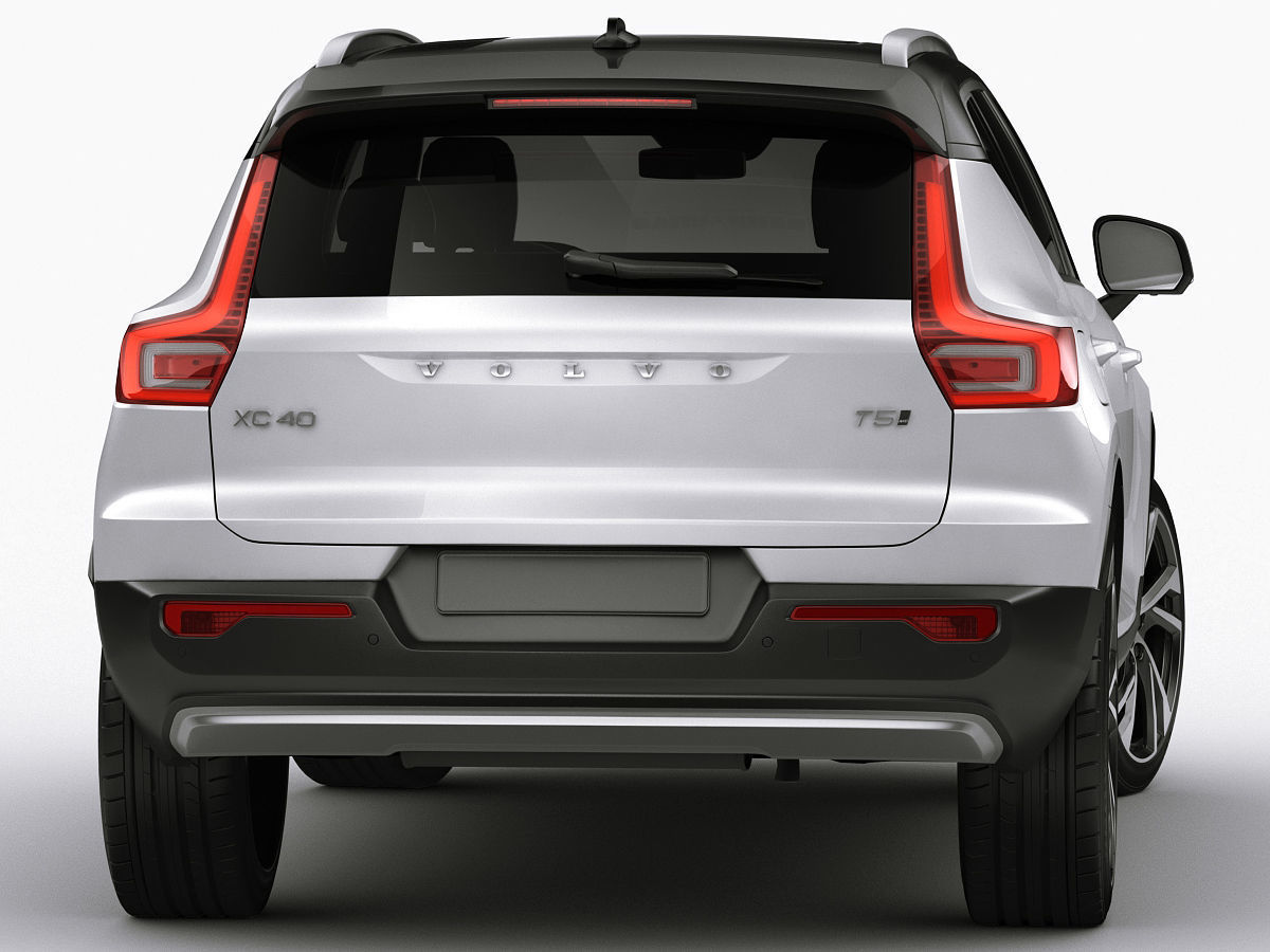 Volvo XC40 2018 3D model_11