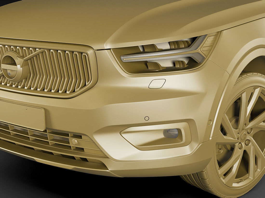 Volvo XC40 2018 3D model_17