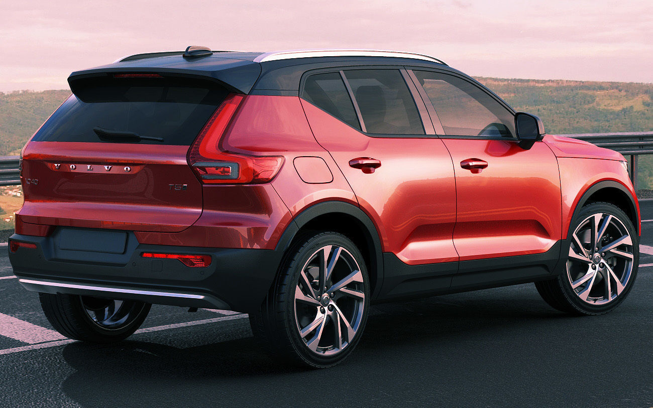 Volvo XC40 2018 3D model_14