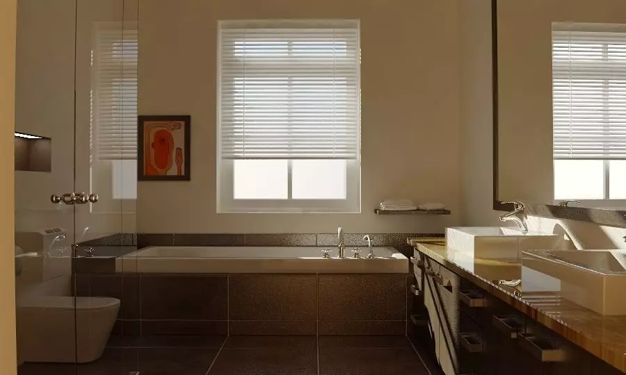 Bathroom 01 3D model