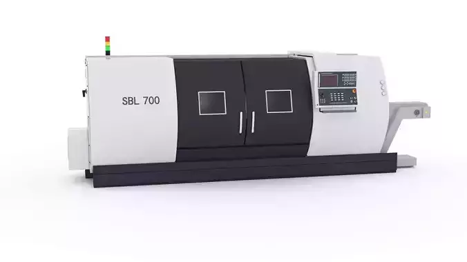 SBL 700 cnc lathe TOKARKI 3D model