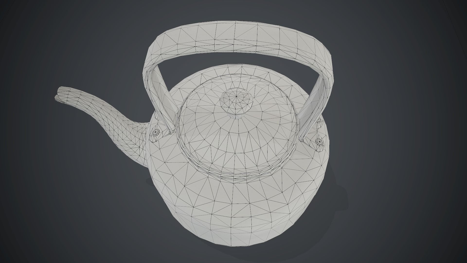Old Aluminium Kettle PBR Game Ready Low-poly 3D model_18