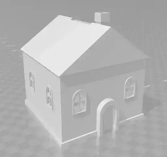  House piggy bank 3D print model