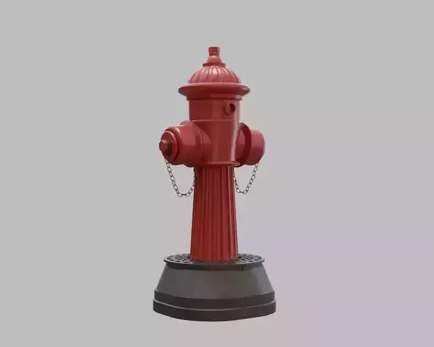 Fire Hydrant 24 - Old Vintage style