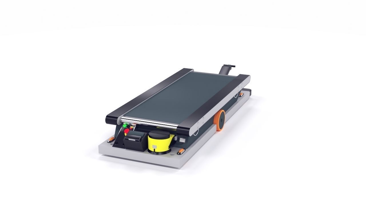 Robot trolleys self drive AVG 3D model_11