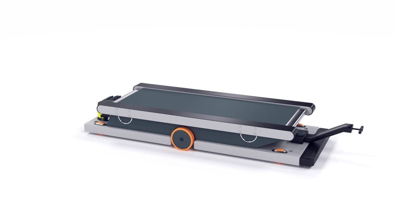 Robot trolleys self drive AVG 3D model_2
