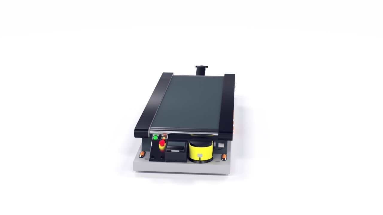 Robot trolleys self drive AVG 3D model_10