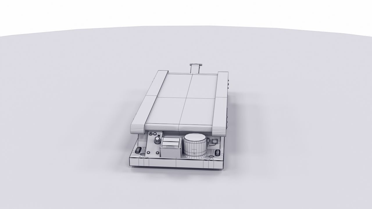Robot trolleys self drive AVG 3D model_18