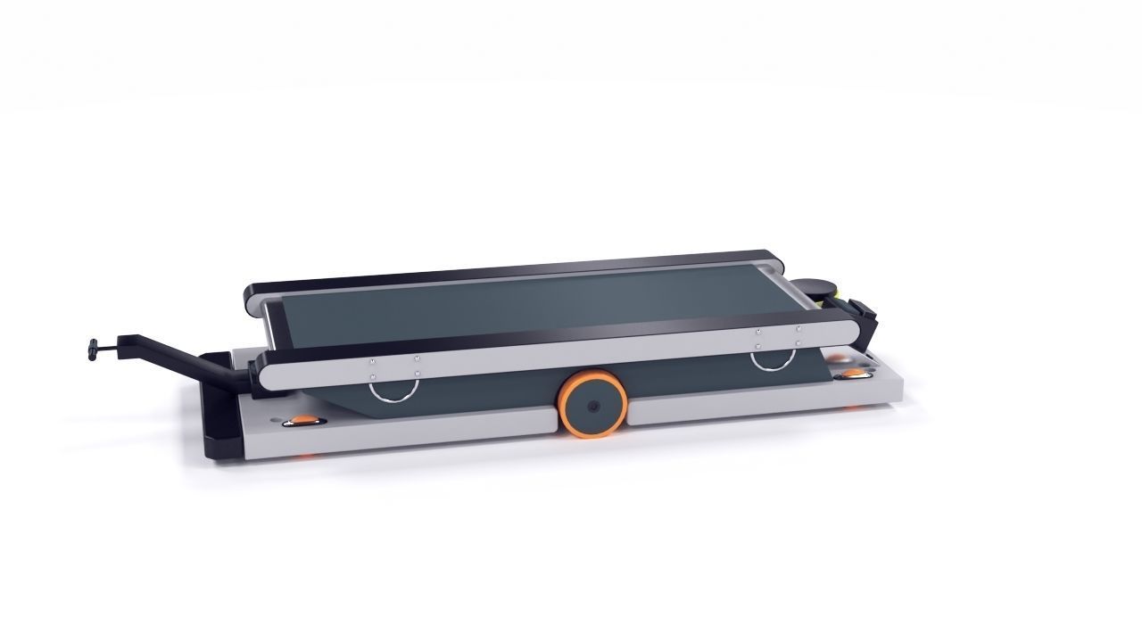 Robot trolleys self drive AVG 3D model_7