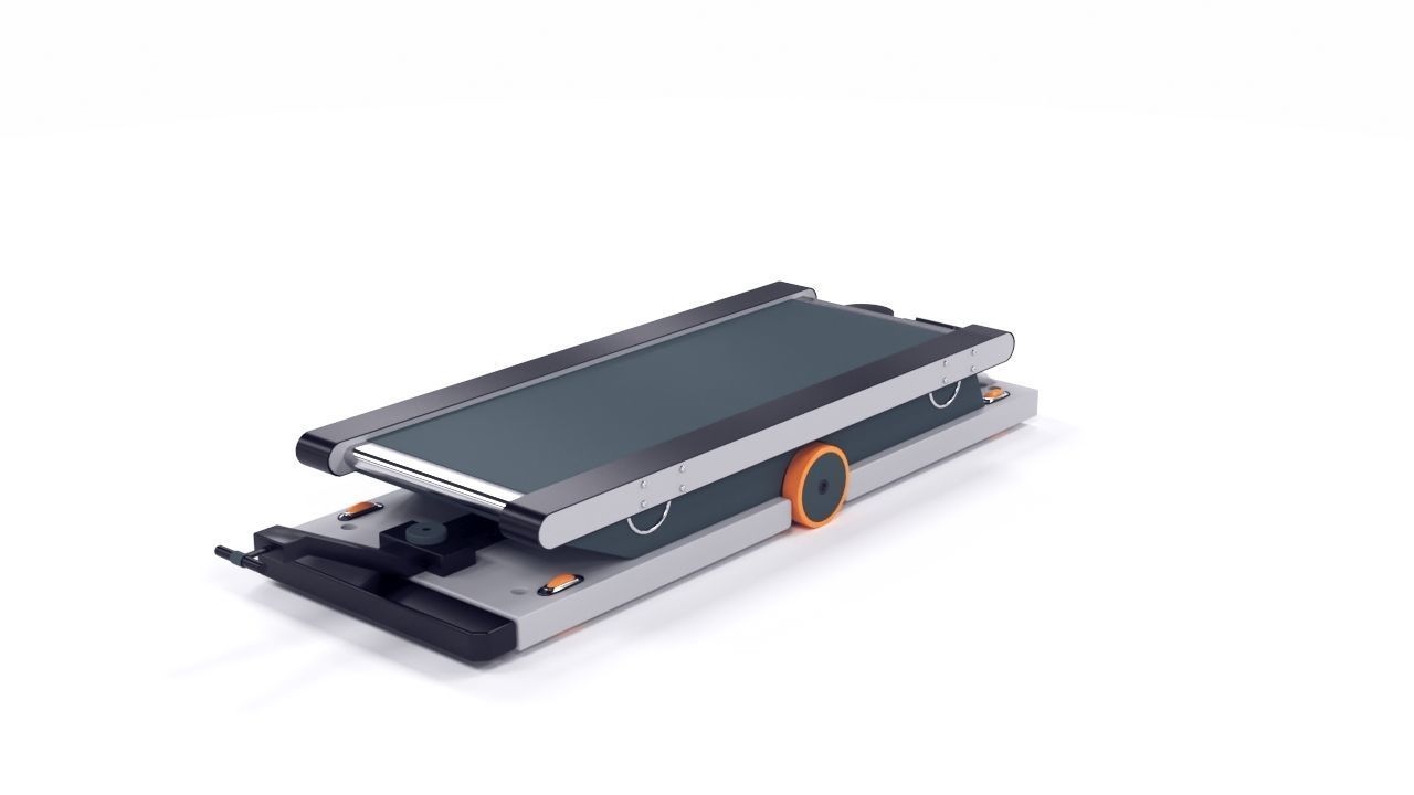 Robot trolleys self drive AVG 3D model_6