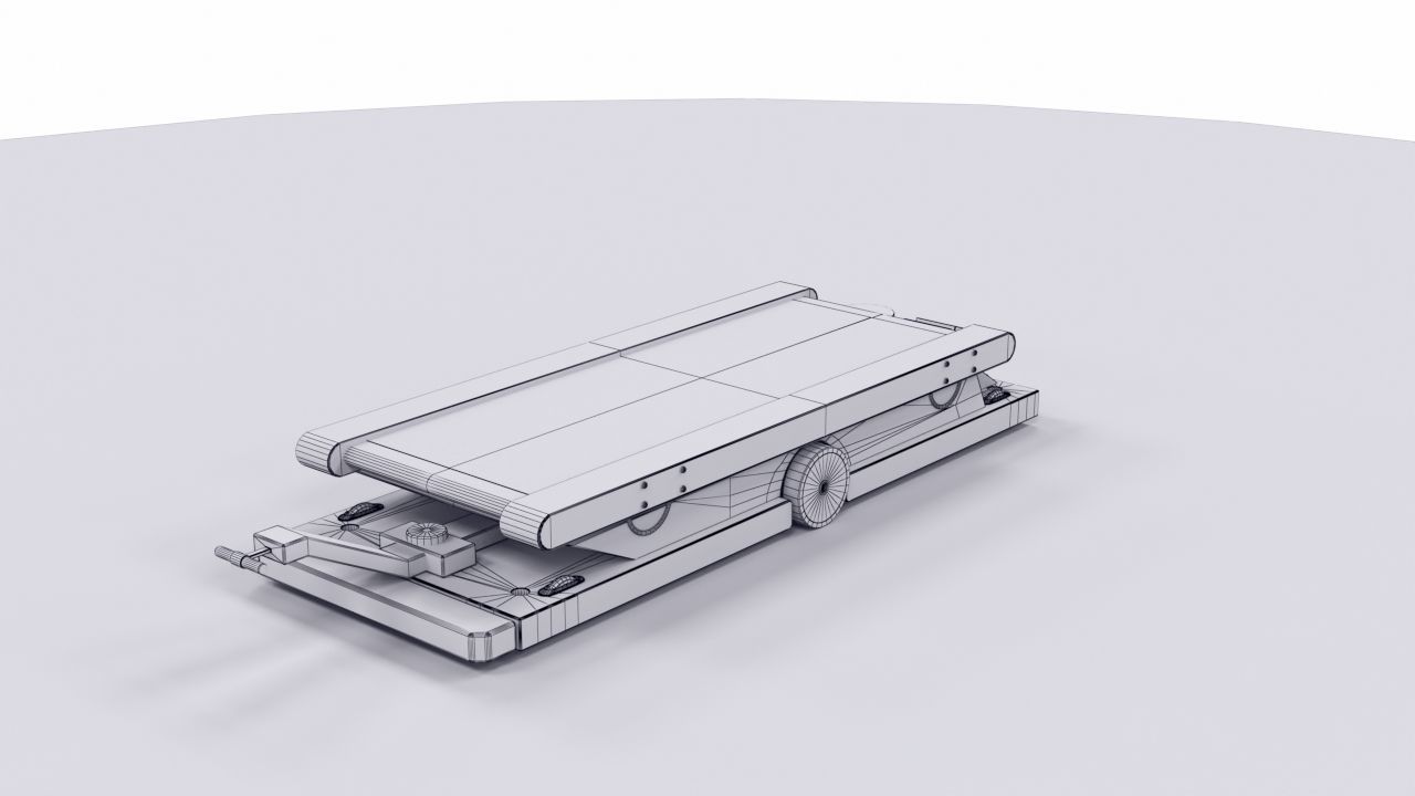 Robot trolleys self drive AVG 3D model_17