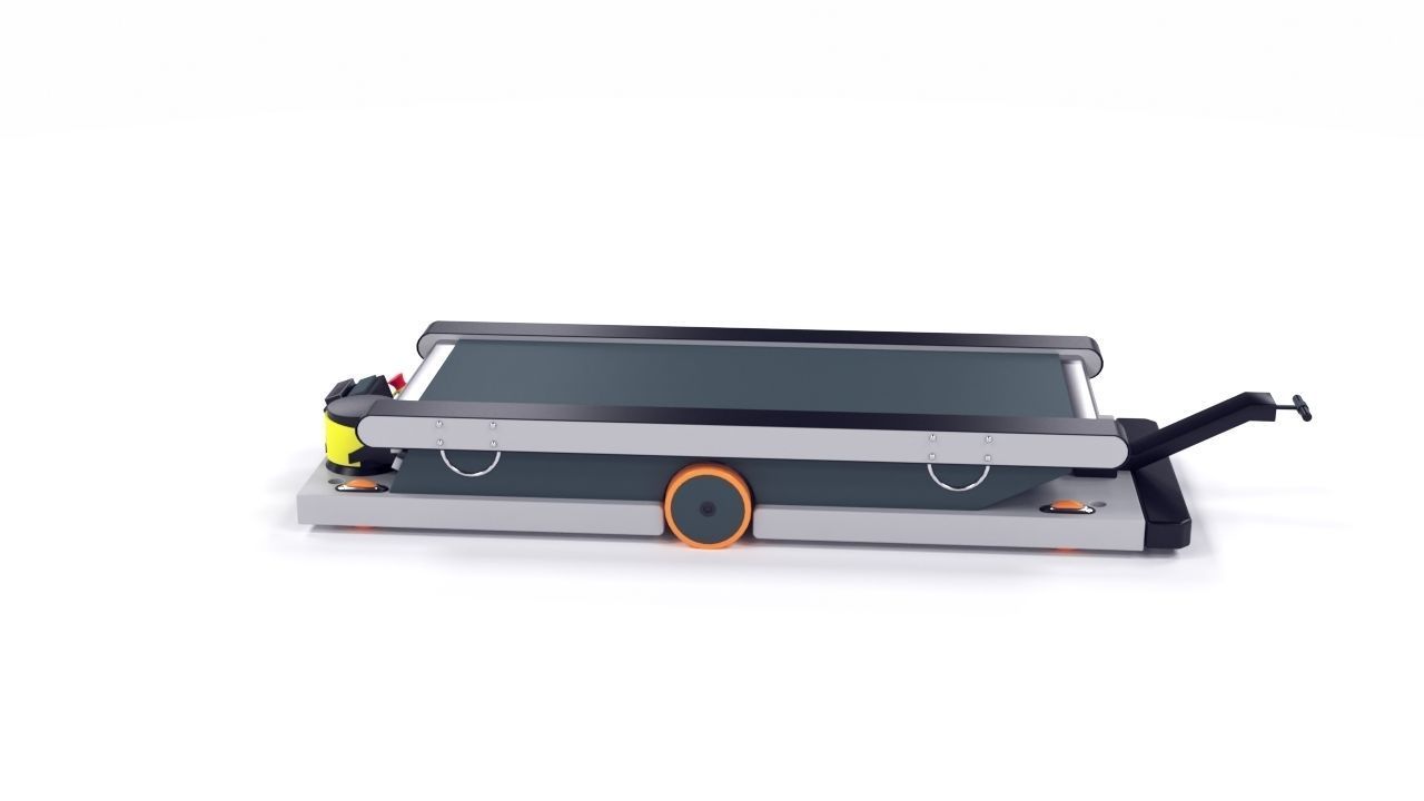 Robot trolleys self drive AVG 3D model_1