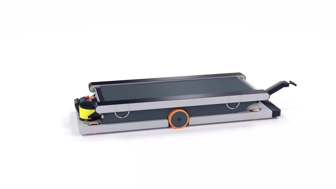 Robot trolleys self drive AVG 3D model_0