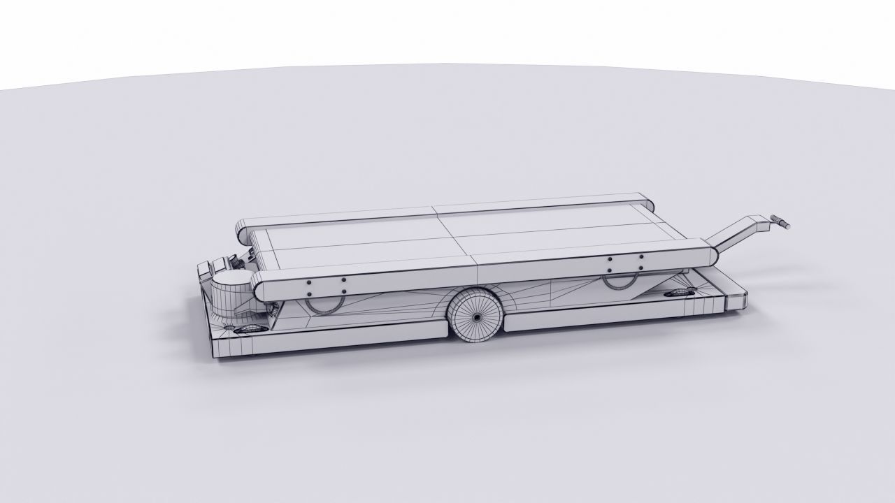 Robot trolleys self drive AVG 3D model_16