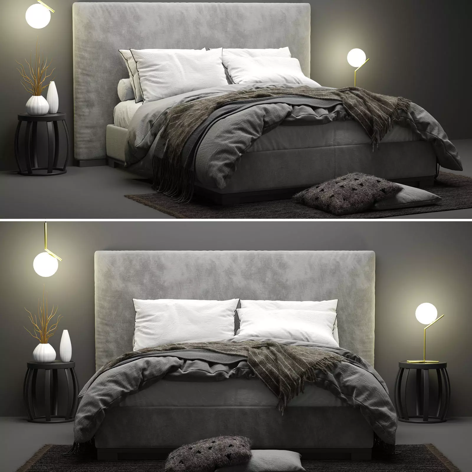 Maxalto Bauci - Ovidio Bed 3D model_0