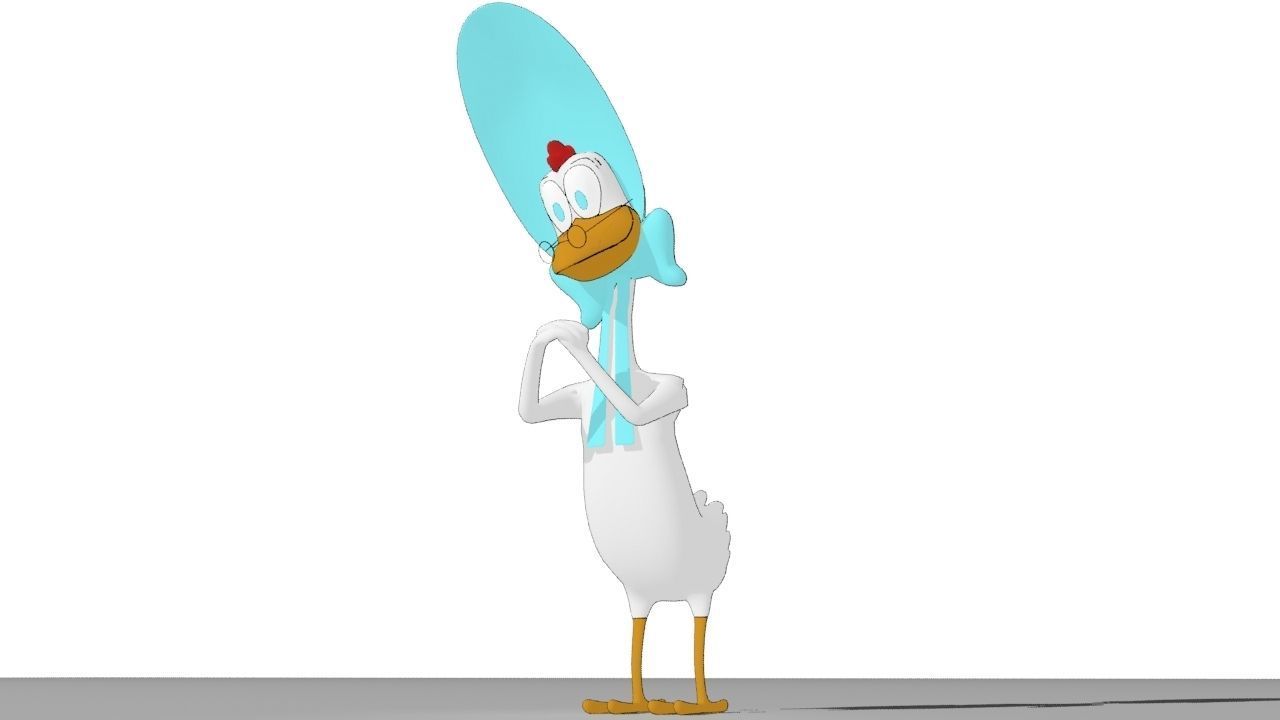 Miss Prissy 3D model_4