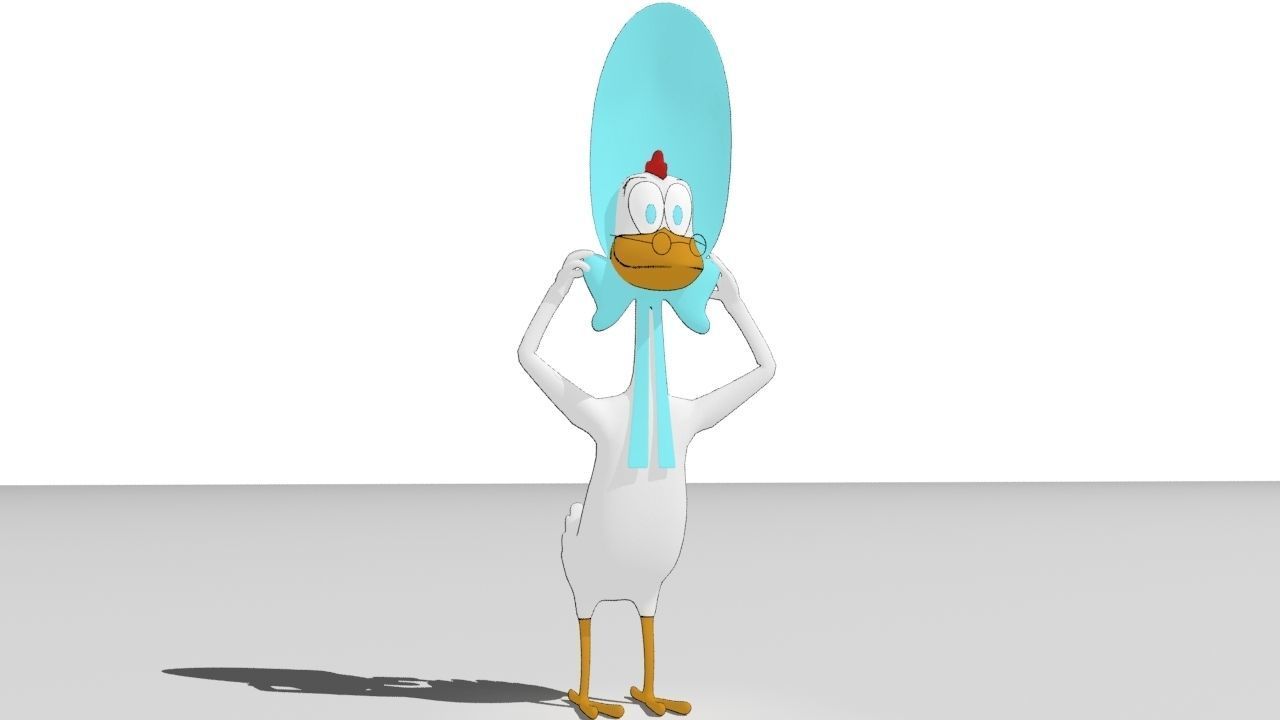 Miss Prissy 3D model_2