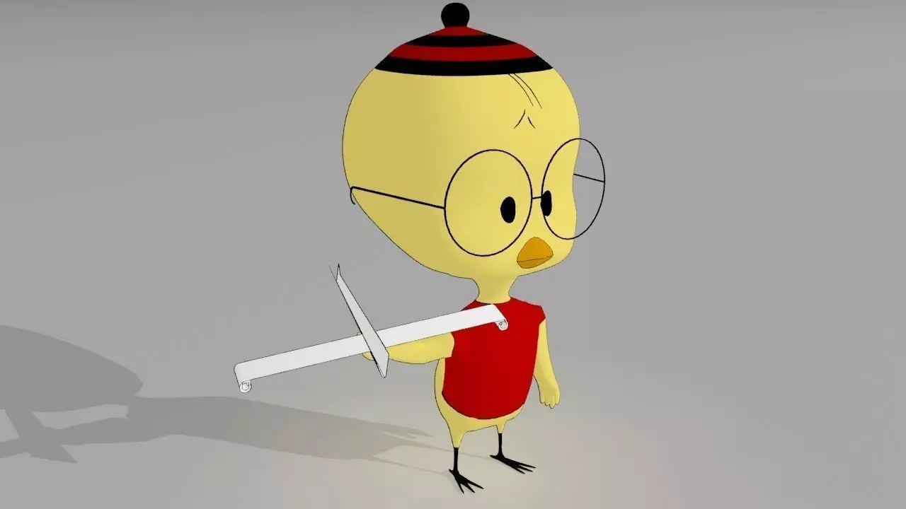 Eggbert Egghead Junior 3D model