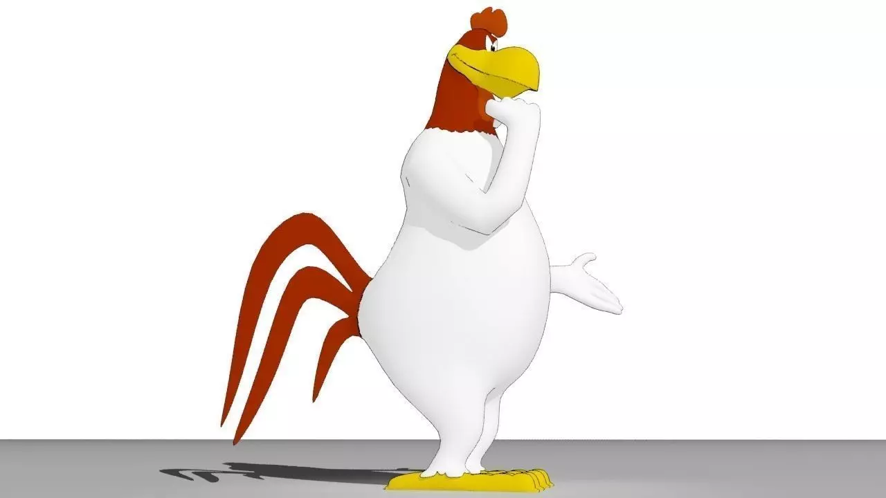 Foghorn Leghorn 3D model_0