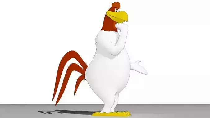 Foghorn Leghorn 3D model