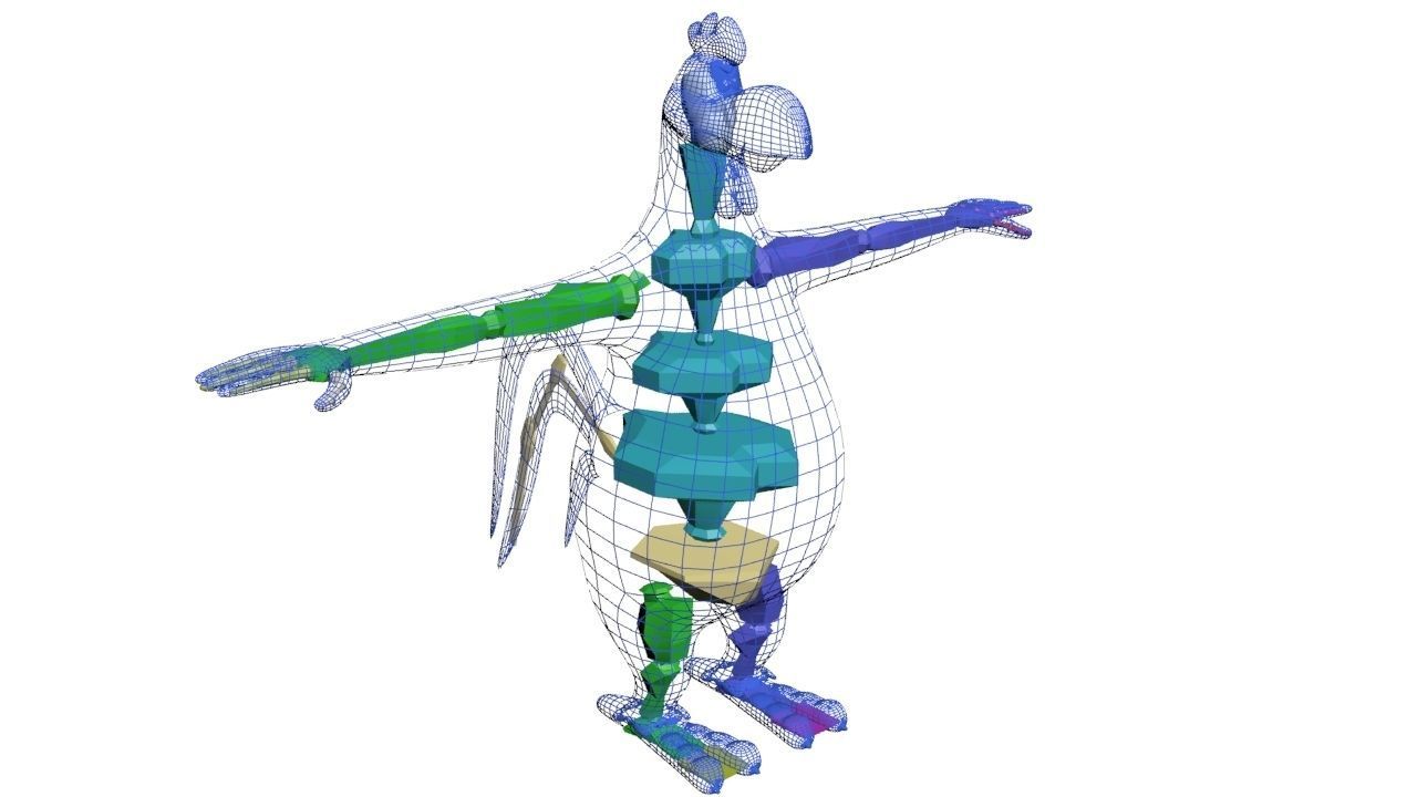 Foghorn Leghorn 3D model_10