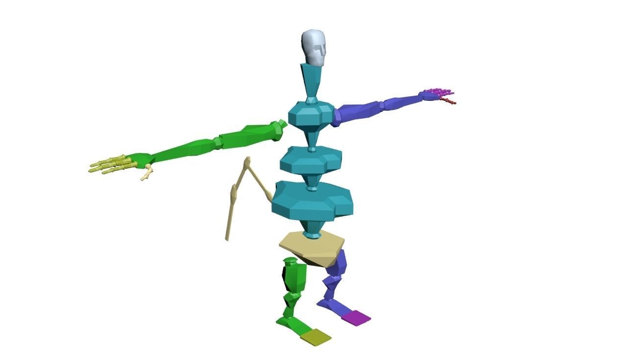 Foghorn Leghorn 3D model_11