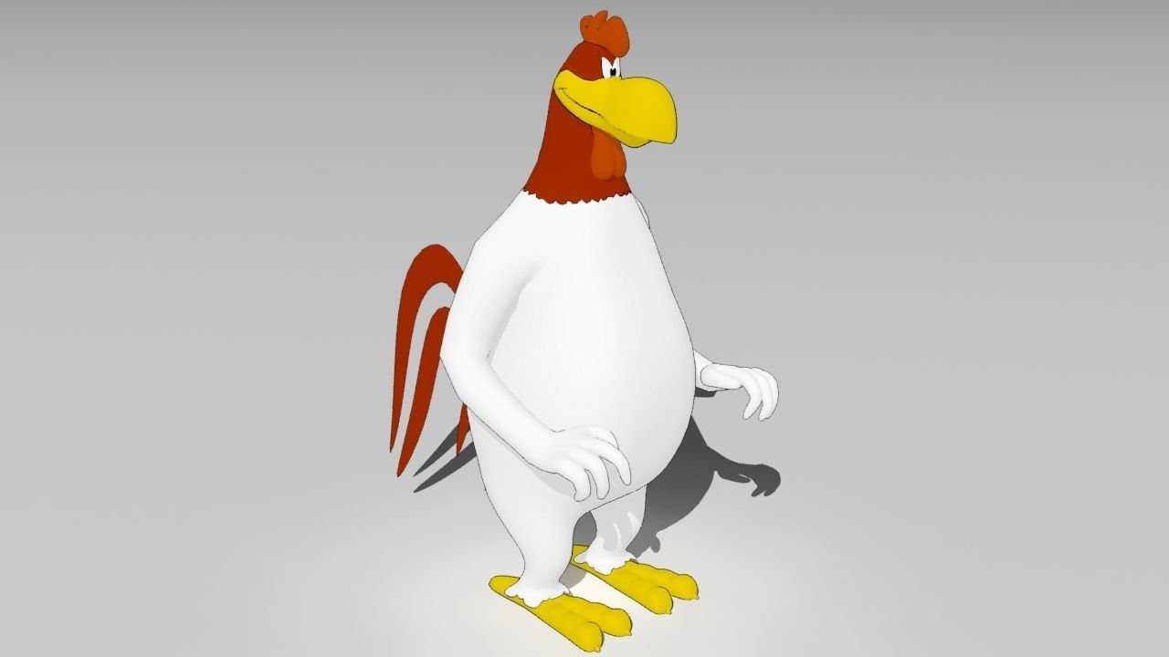 Foghorn Leghorn 3D model_3