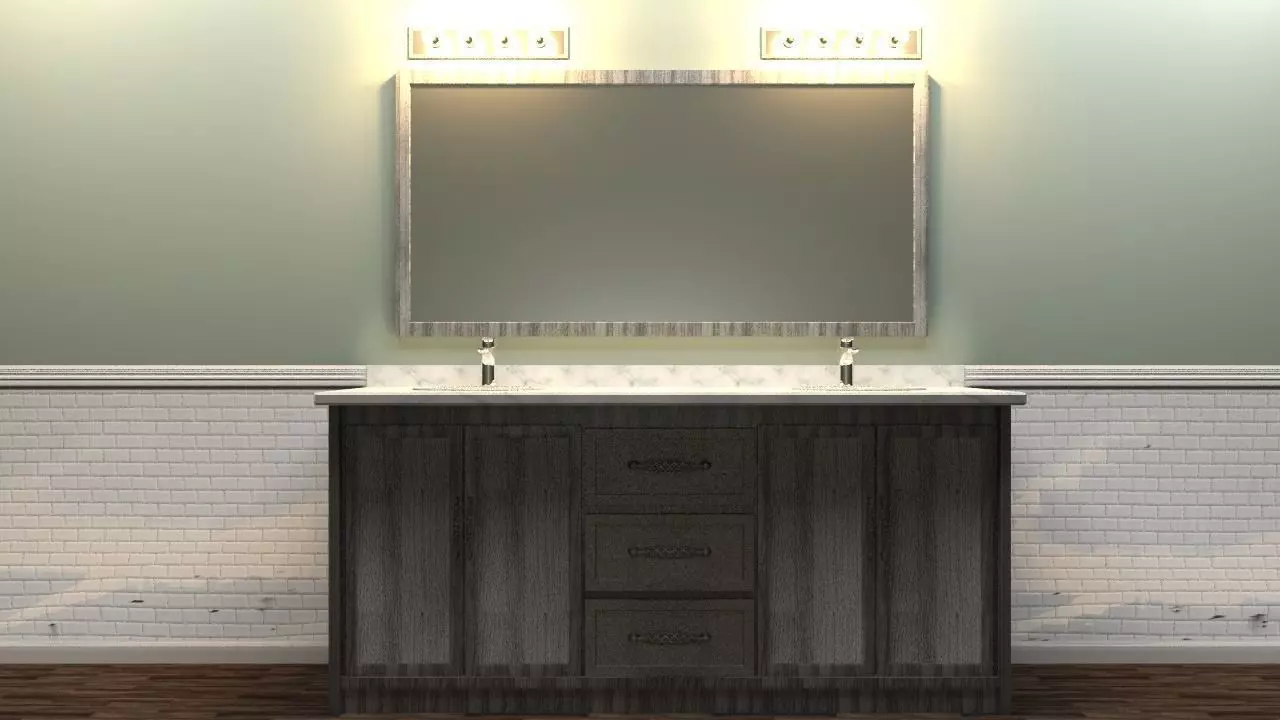Vanity Cabinet 3D model