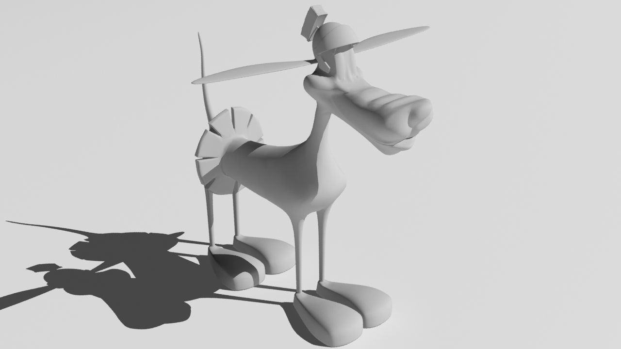 Commander k9 3D model_9