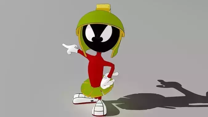 Marvin the martian 3D model