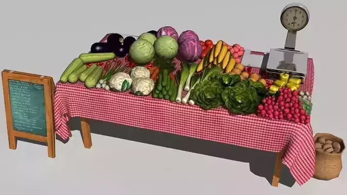 Vegetable stand