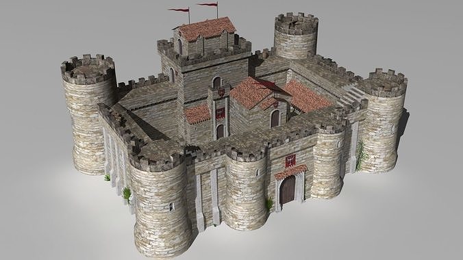 castle keep  3D model
